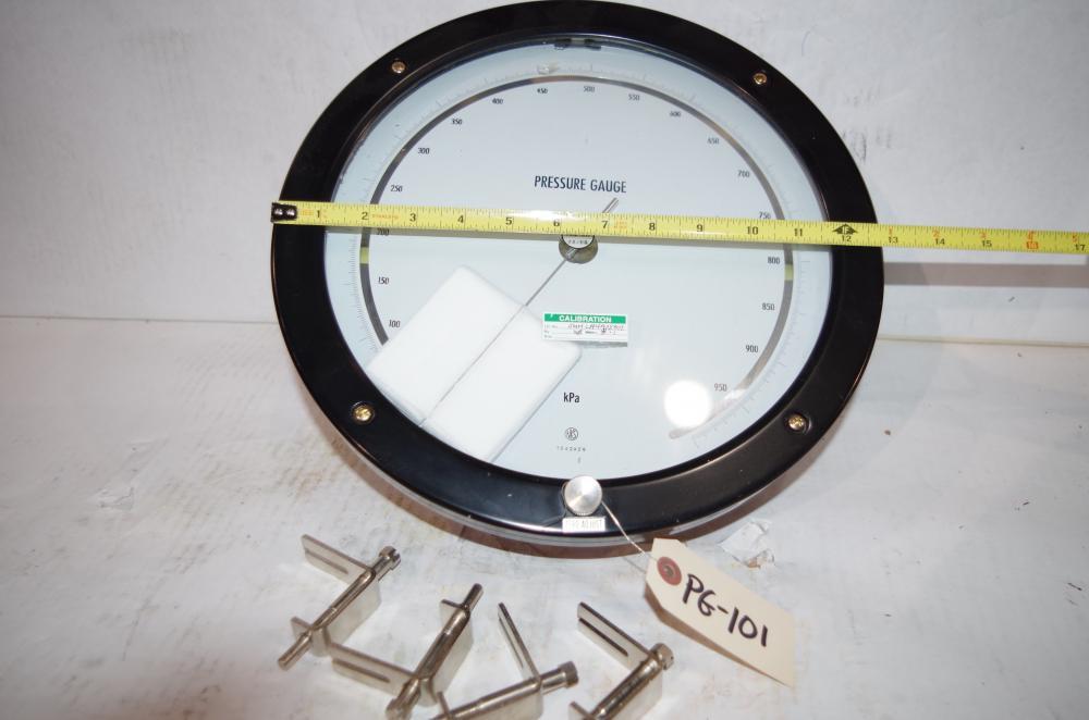 NAGANO KEIKI PRECISION PRESSURE GAUGE 0-1 000 kPa NEW! code-PG101