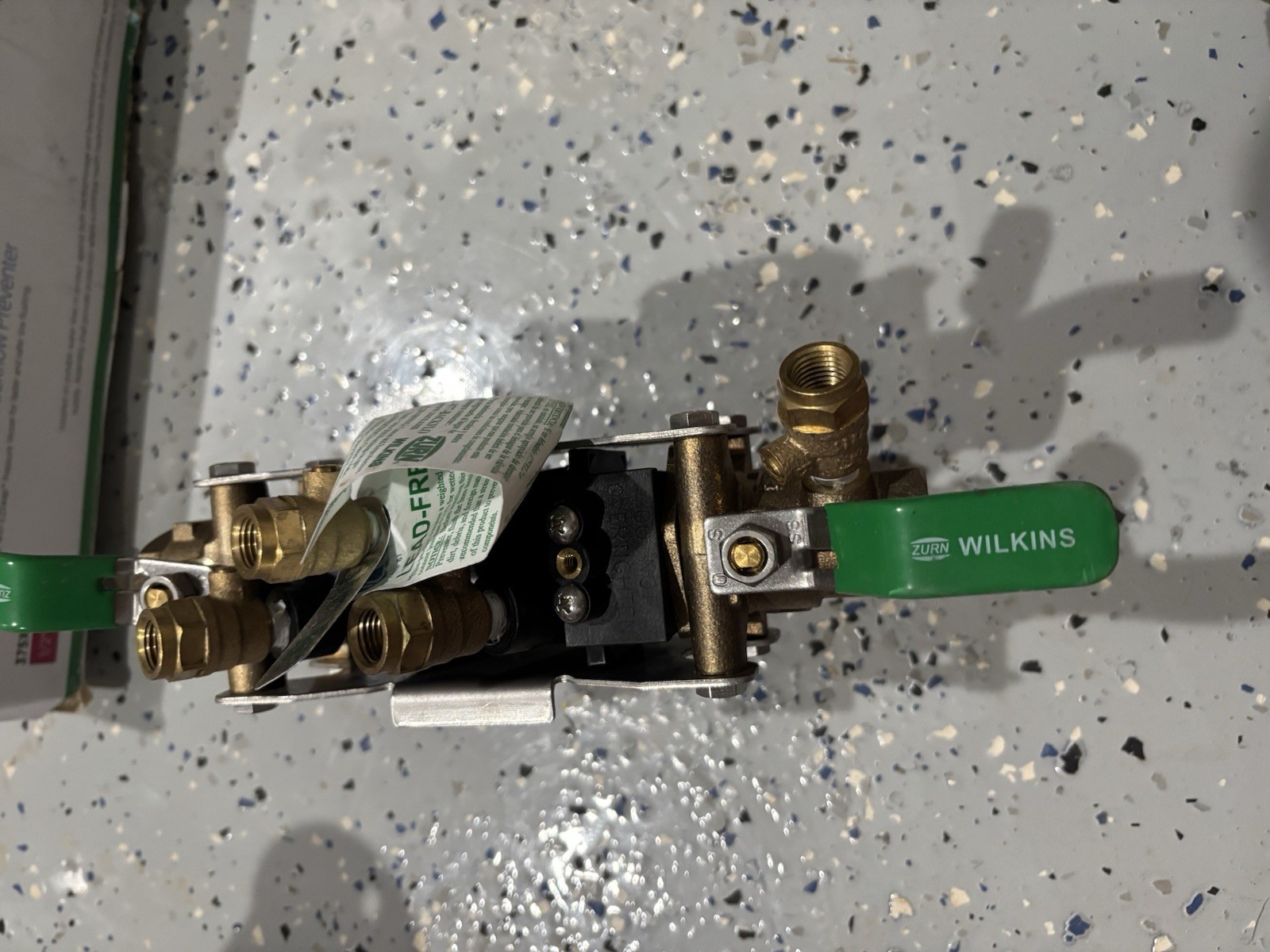 Zurn Wilkins 375XL Reduced Pressure Zone Backflow Preventer 1/2 in Manual Valve