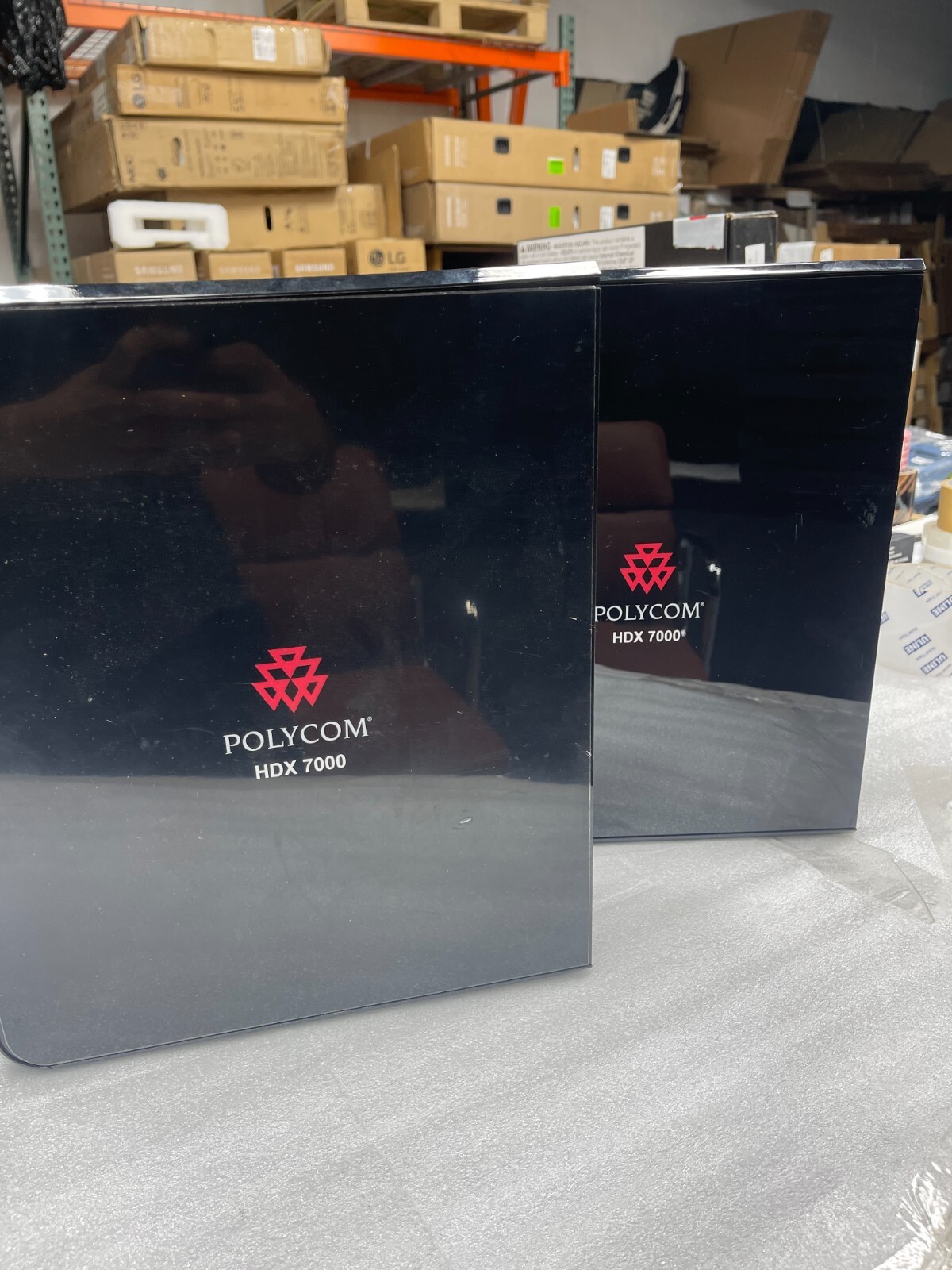 Polycom HDX 7000 HD Video Conferencing System 2201-26773-001 (lot of 2 units)