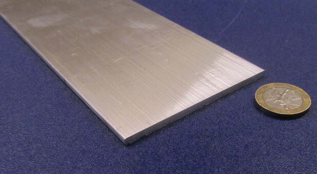 3003 H14 Aluminum Bar, 1/8″ (.125″) Thick x 3.00″ Wide x 12″ Length