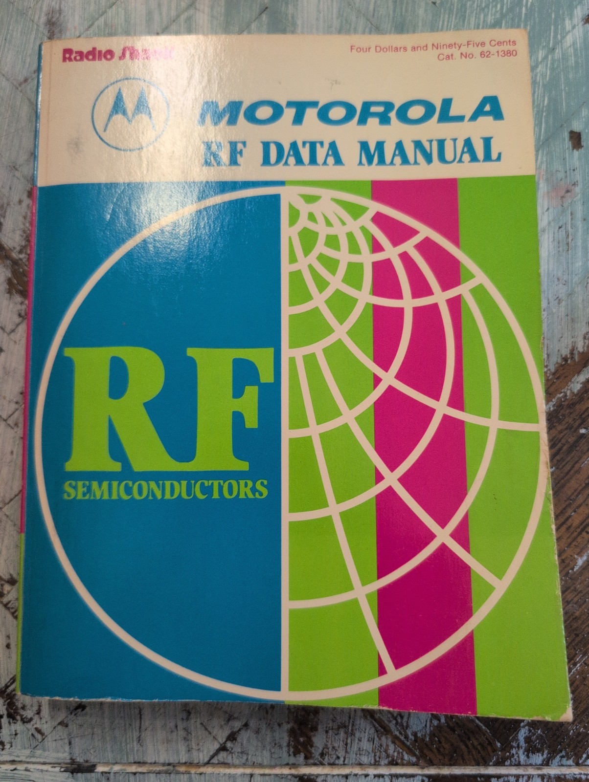 Motorola RF Data Manual RF Semiconductors Catalog No. 62-1380 (1978)