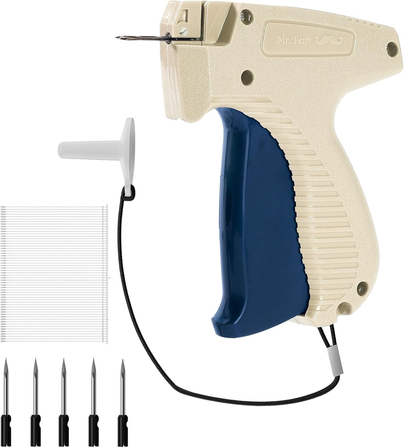 – Price Tagging Gun, Hangtag Attacher with 1000 Barbs | 2″ Long Barbs Fasteners