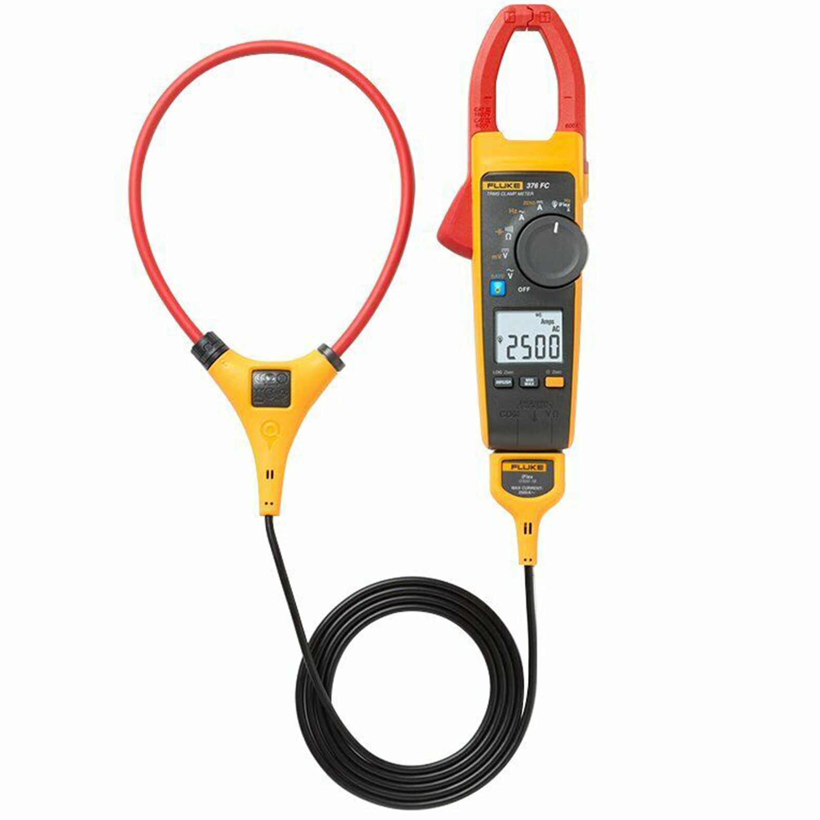 FLUKE 376 FC 1000A AC/DC TRMS Wireless Clamp with IFLEX and FLUKE Conn