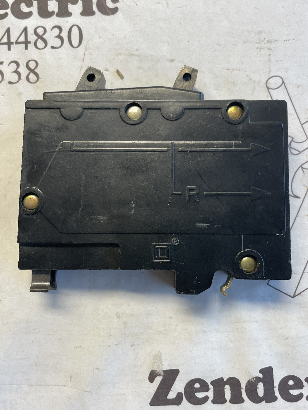 Square D QOT2020 20 Amp 2 Pole 120/240 Piggyback Tandem CLIP Clamp (no hook)