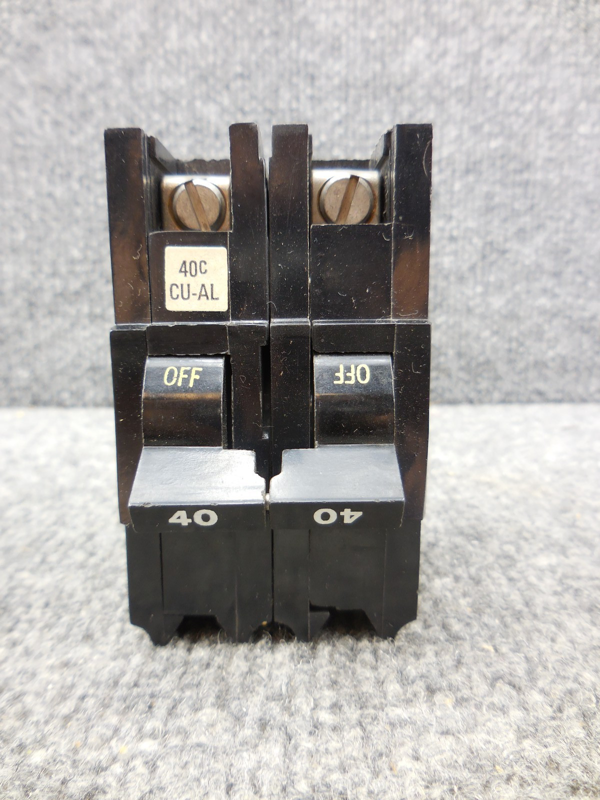 FPE Federal Pacific Electric Stab-Lok CTL Type NB Circuit Breaker 40 amp 2 Pole