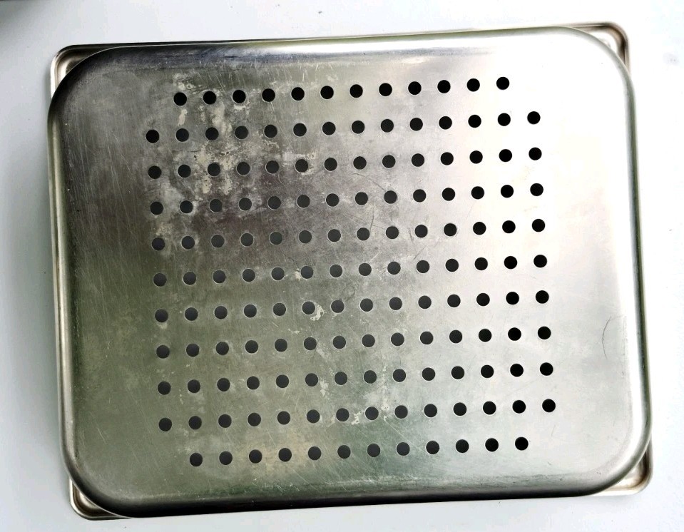 Vollrath 30223 Super Pan V Half Size x 2.5 D Steam Table Perforated Food Pan