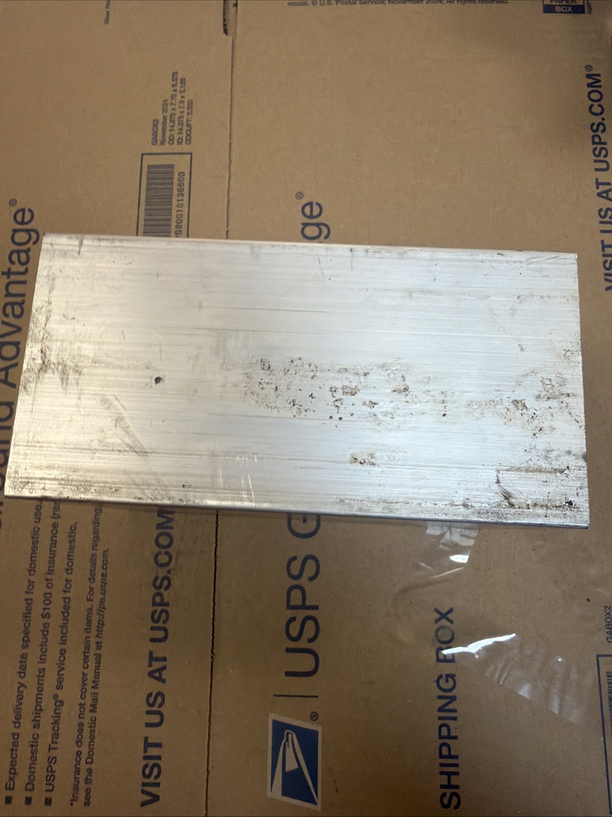 Aluminum Block Billet 6” x 4” x 3” – 7.2 lb Solid Machining Stock