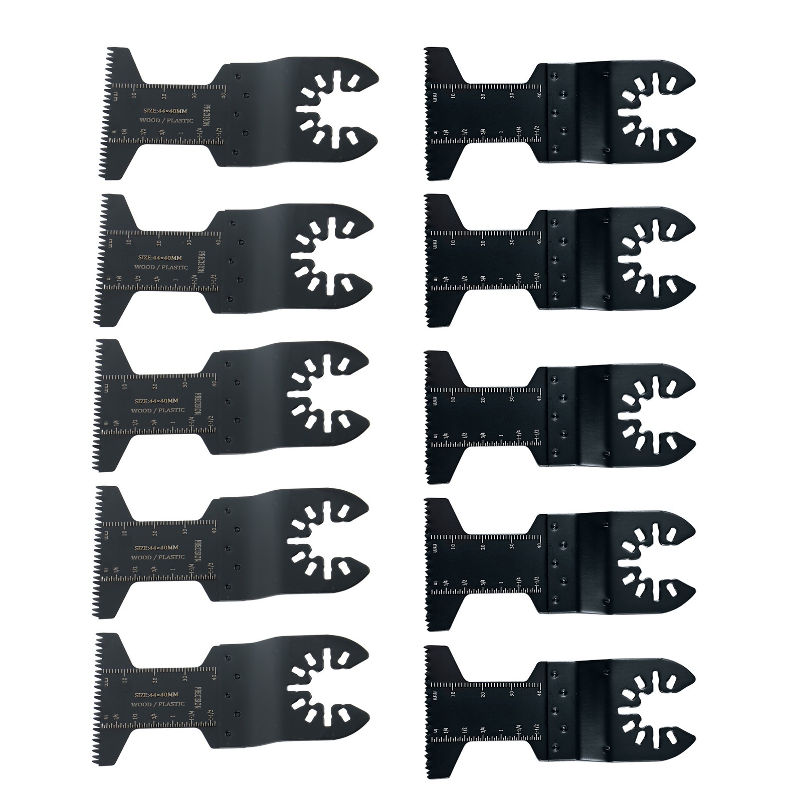 20Pcs Multi-Tool Oscillating Blades 1-3/8″ & 1-3/4″ 4 Types Cutting Blades Kit