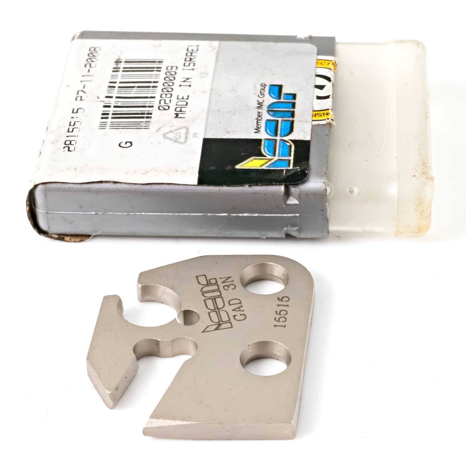 NEW ISCAR GAD 3N GROOVING / PARTING INDEXABLE BLADE. ISRAEL MADE