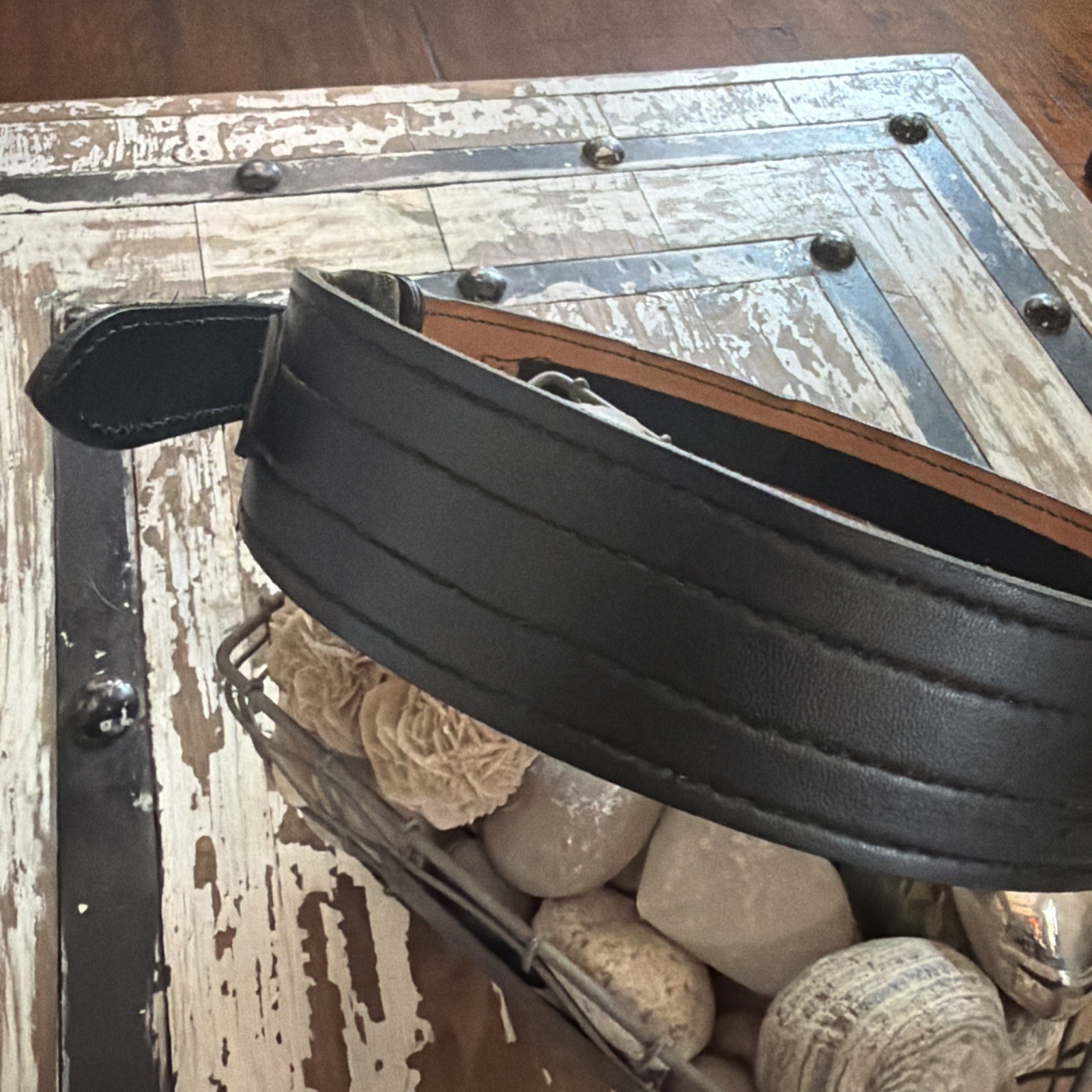 Safariland Model 146V Border Patrol Duty Belt Size 38/95 Black Asmbld Mex