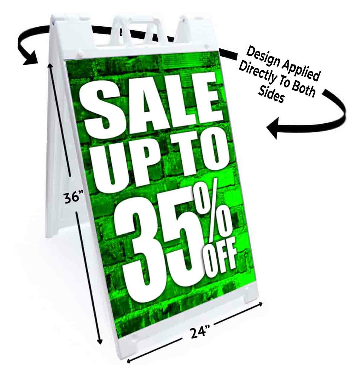 Sale Up To 35% Off Signicade 24×36 A Frame Sidewalk Sign Double Sided