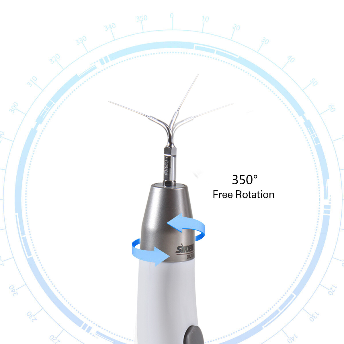 Dental Endo Ultra Activator Ultrasonic Irrigator Root Canal Handpiece & Tips Kit