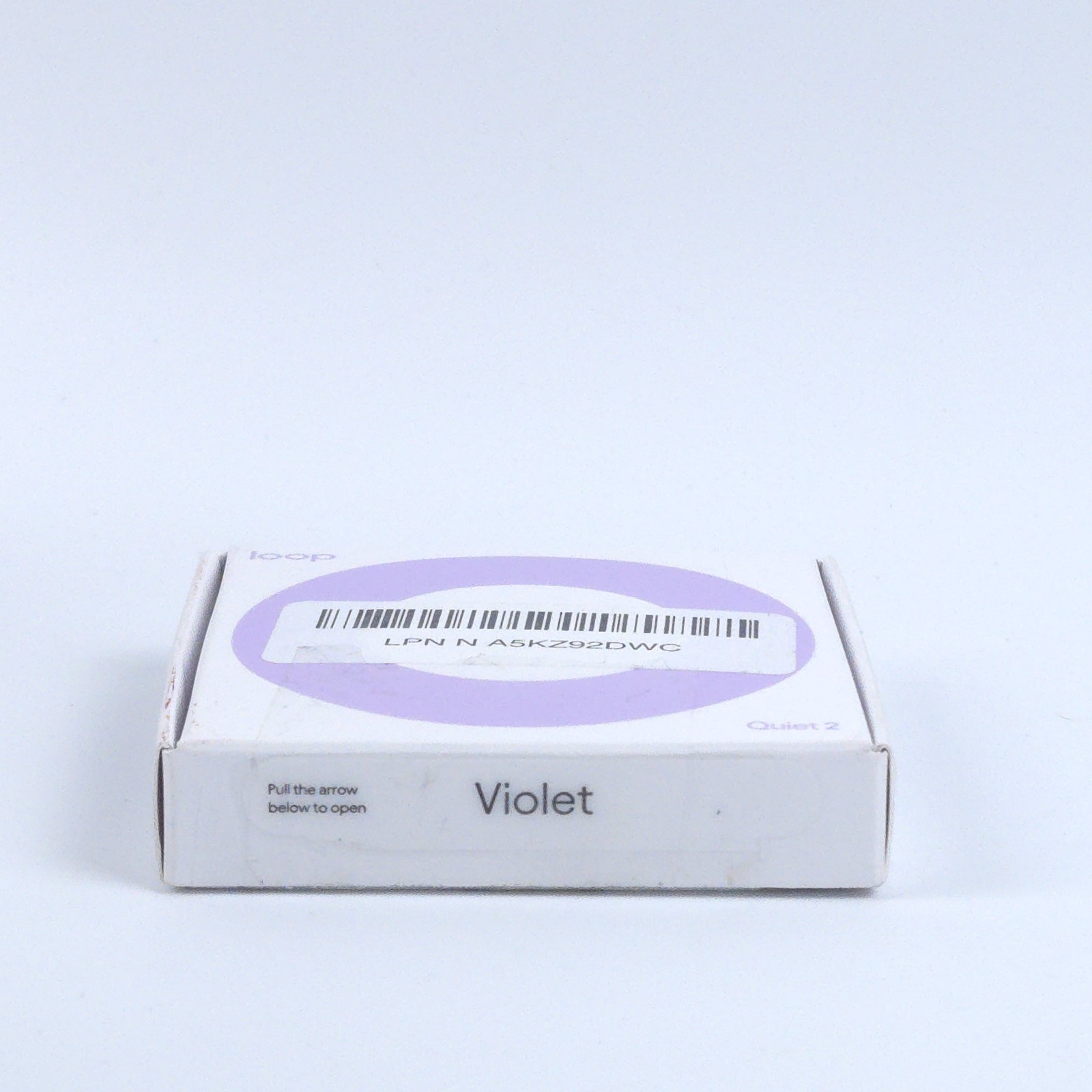 Loop Quiet 2 Ear Plugs Violet Noise-Reducing Earplugs NRR 14dB SNR 24dB