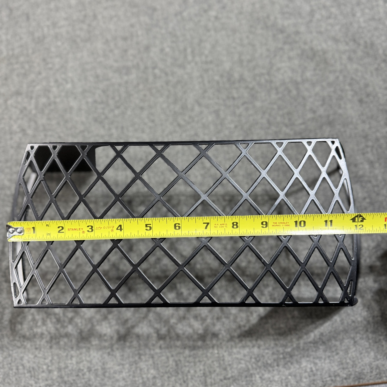 Sorel Shoe Stand Store Display Metal Black Grate Top Retail Graphic Logo