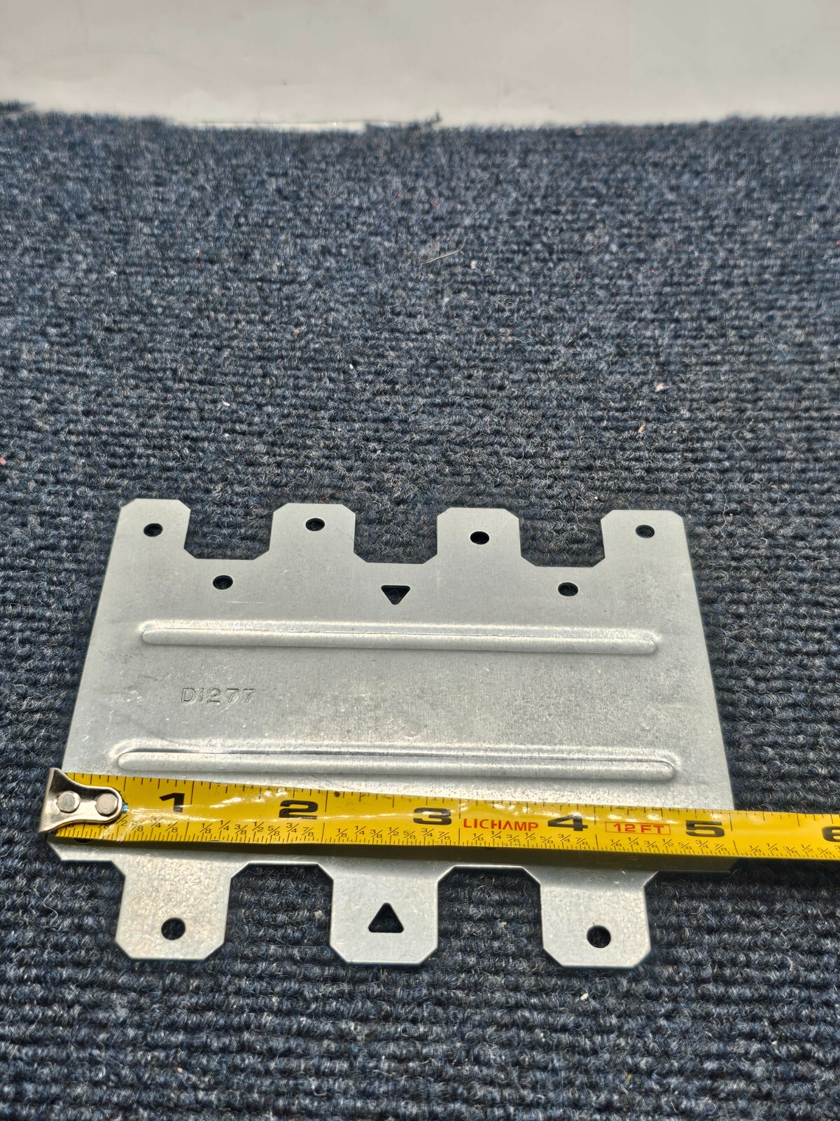 (QTY 2) Simpson Strong Tie 234762 Lat Tie Plate – 4.5 X 5.12 In. 20 Gauge, LTP5