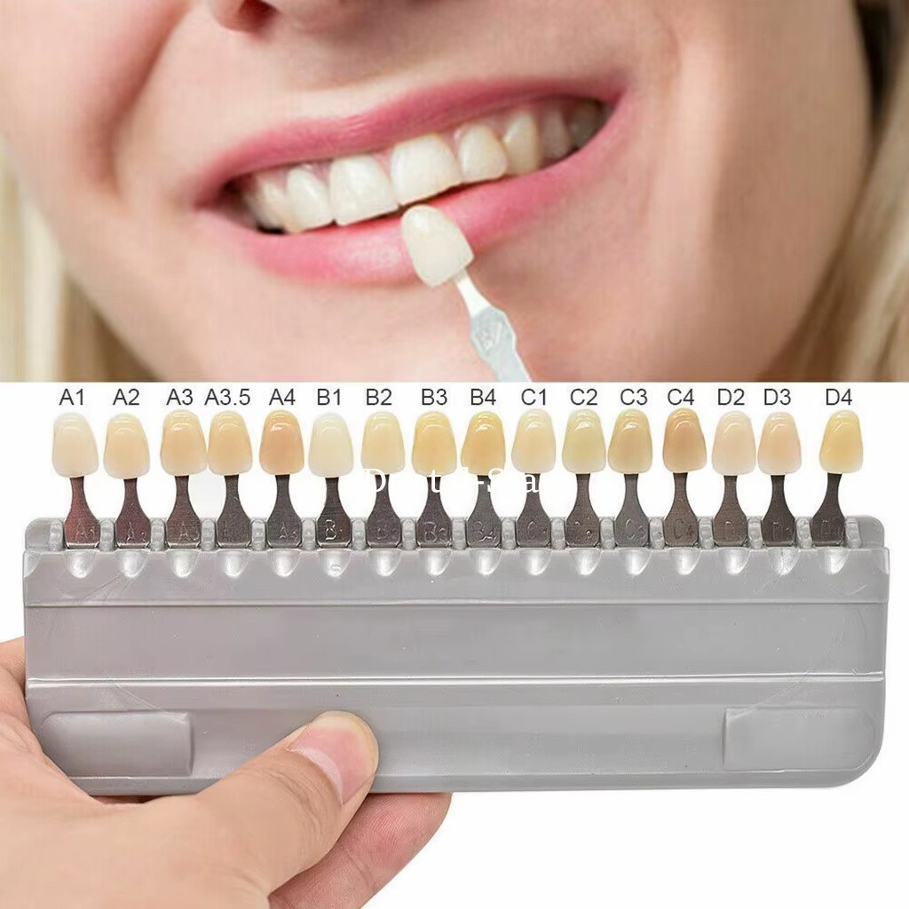 Porcelain 16 Colors Shade Guide Classical Dental VITA Toothguide A1-D4 Whitenin
