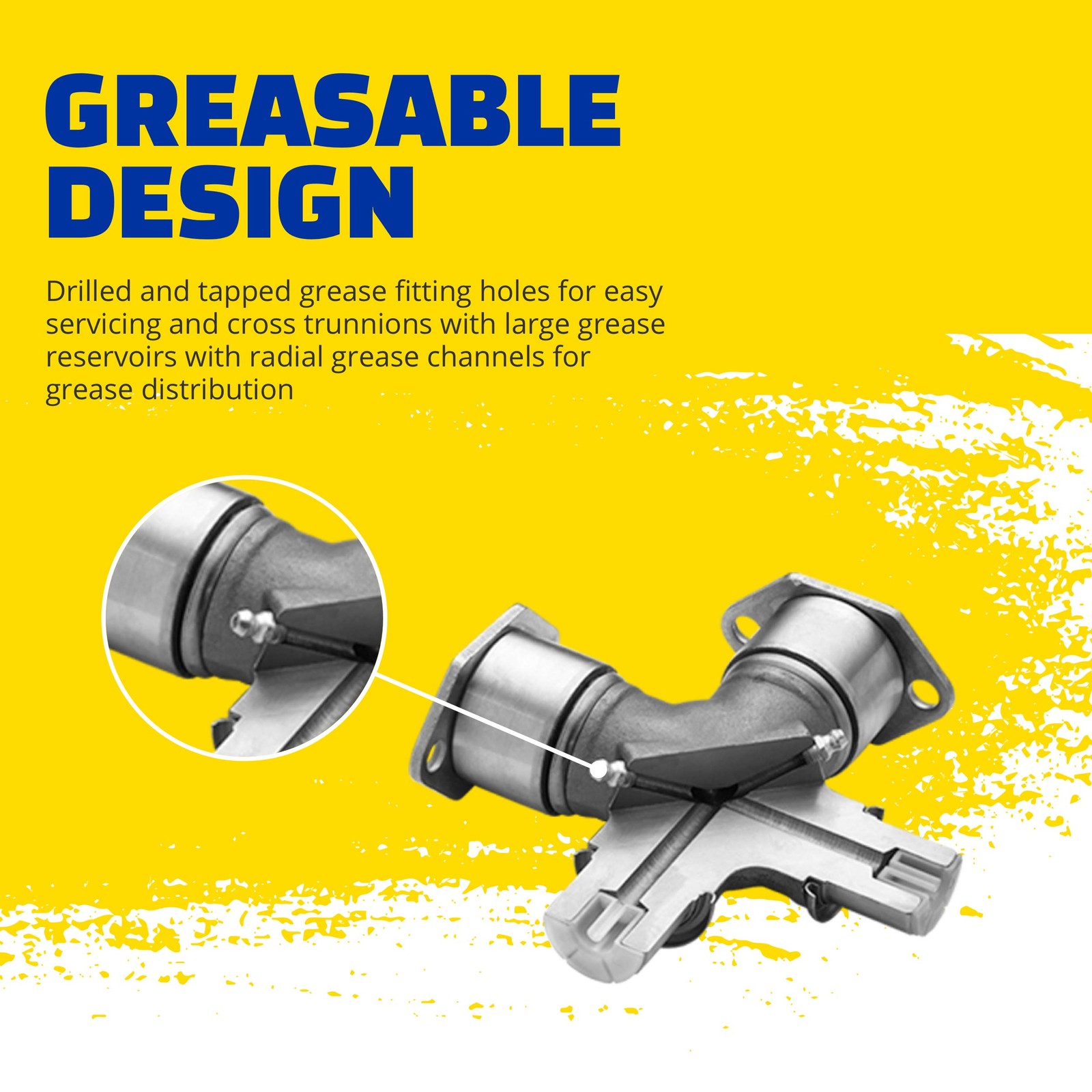 MOOG 338 Greaseable Premium Universal Joint
