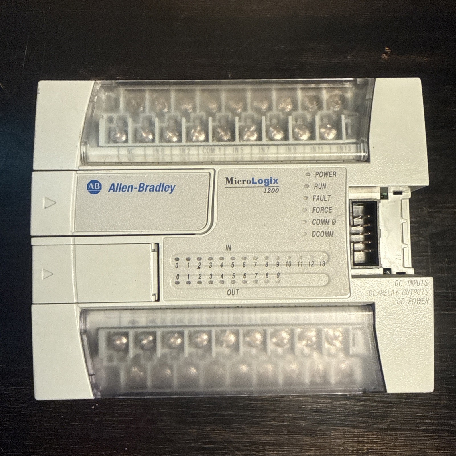 Allen-Bradley Micro Logix 1200 1762-L24BWA Control Module 100-240Vac 50/60Hz
