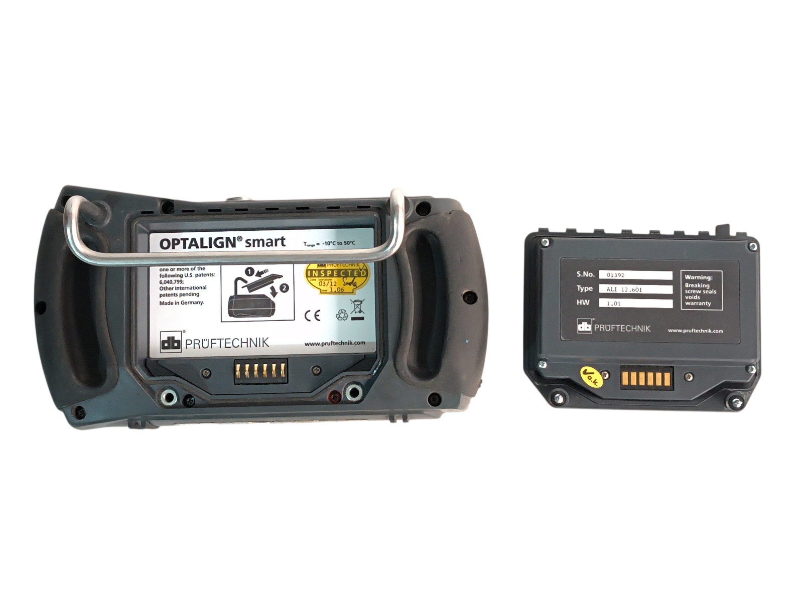 PRUFTECHNIK OPTALIGN SMART ALI 12.200 LASER SHAFT ALIGNMENT TOOL #1