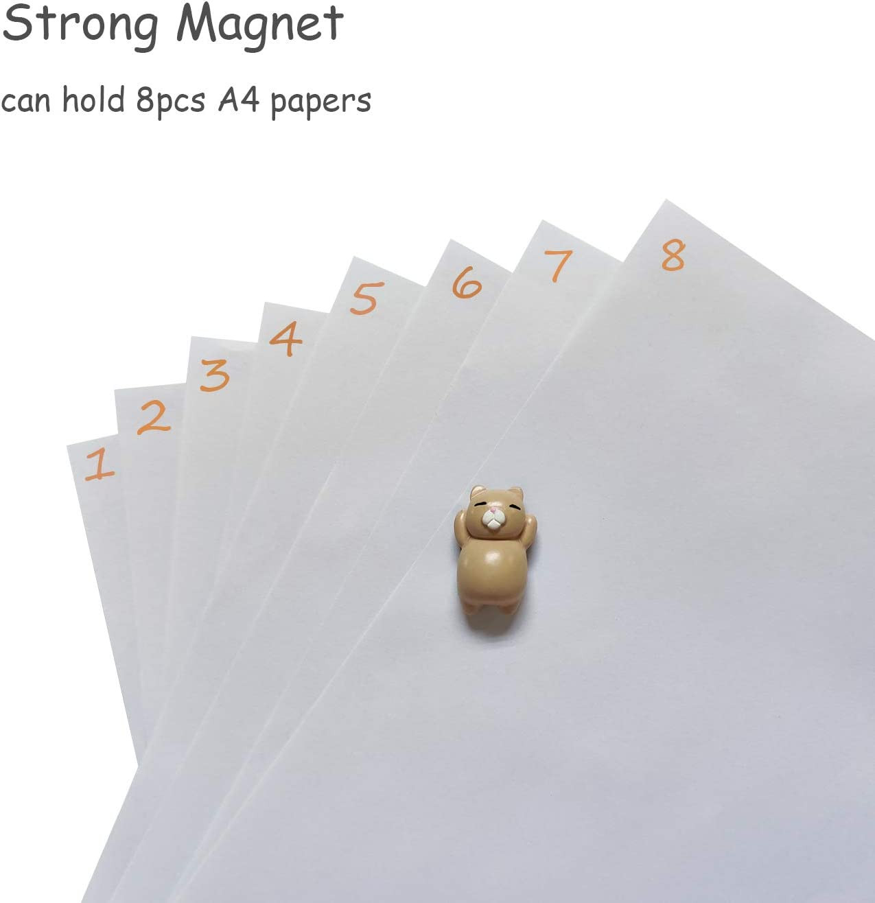 Fun Cat Refrigerator Magnets for Whiteboard, Office, Photos, Notes, Decorative F