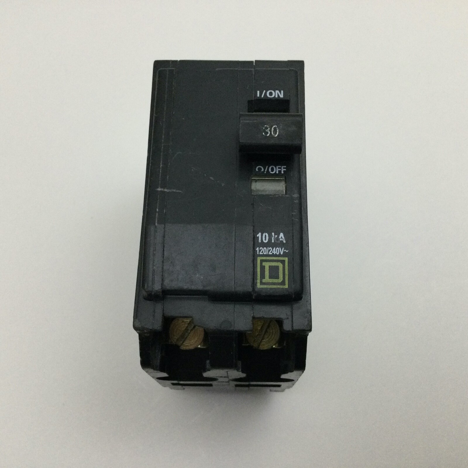 SQUARE D QO230 30 amp 2 pole Type QO Circuit Breaker YELLOW FACE
