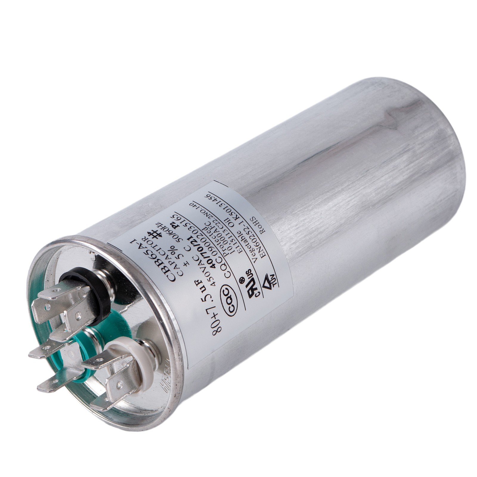 Fits Heat Pump Capacitor 473731Z Replacement 80+7.5 uF 450VAC 50/60Hz Pentair