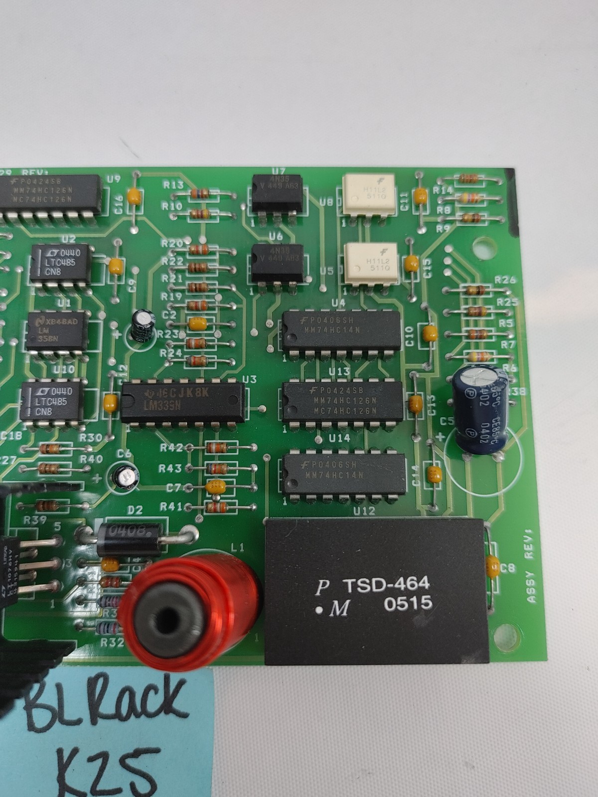 SIEMENS CERBERUS PYROTRONICS PS-5N7 NETWORK INTERFACE CARD 580-192730-8