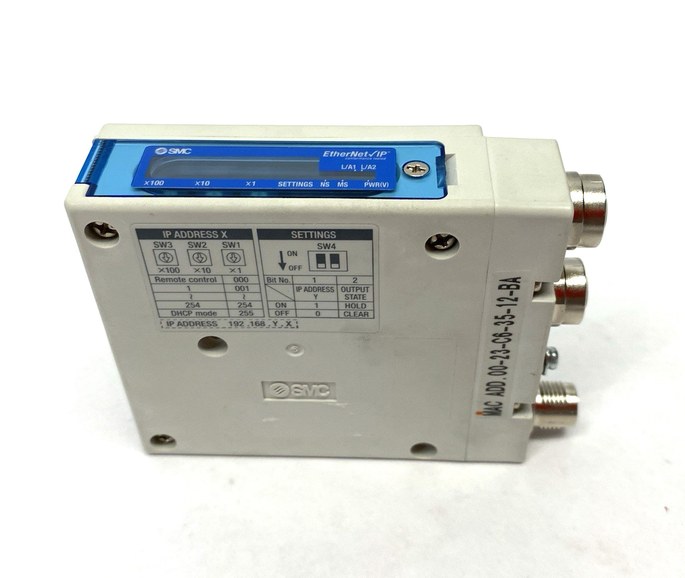 SMC EX260-SEN3 Compact Serial Interface Unit, PNP 16-Point, 24VDC