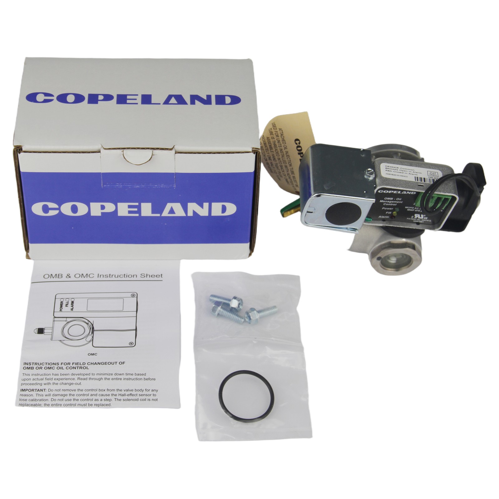 New Copeland = Emerson OMB-JB24 OMBJB24 OMB Series Oil Management Control Valve