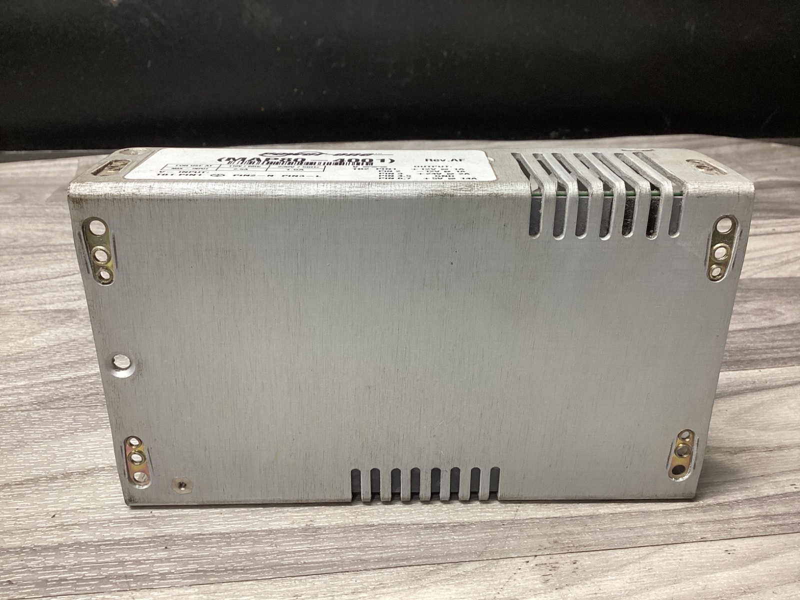 POWER ONE MAP80-4001 POWER SUPPLY #101B161PR3