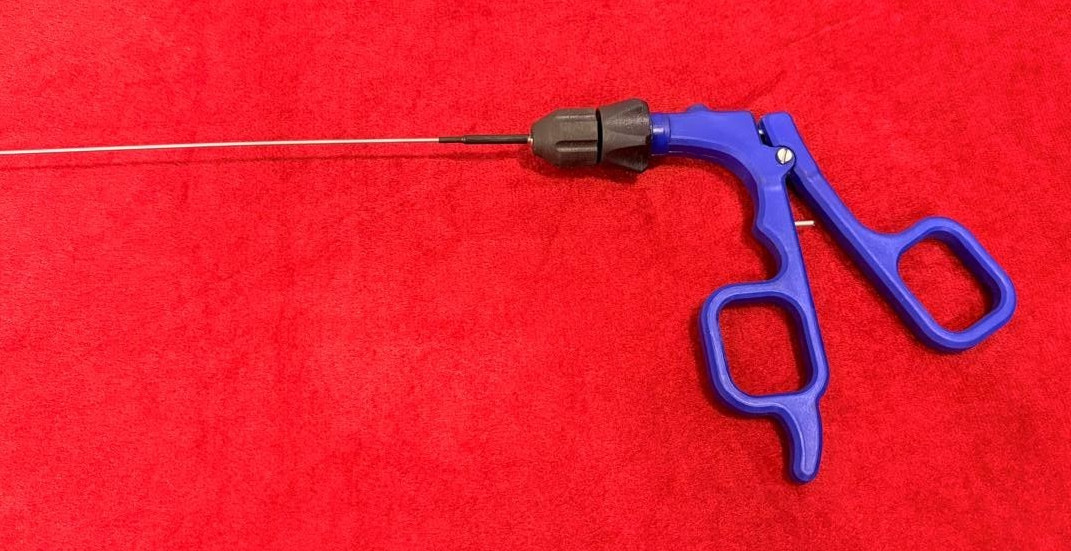 Hysteroscopy Alligator 5fr 40cm Semi Rigid Type Fyber Handle Best Quality Reuse