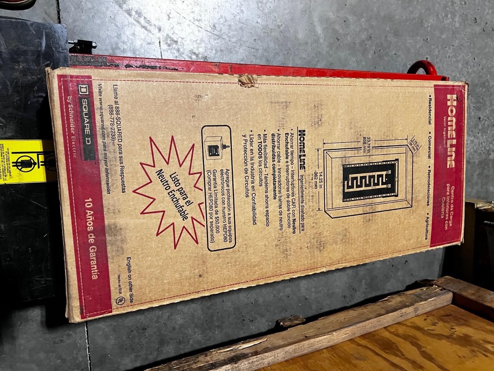 Square D – HOM3060M200PCVP 200 Amp 30-Space 60-Circuit Indoor Main Breaker Load