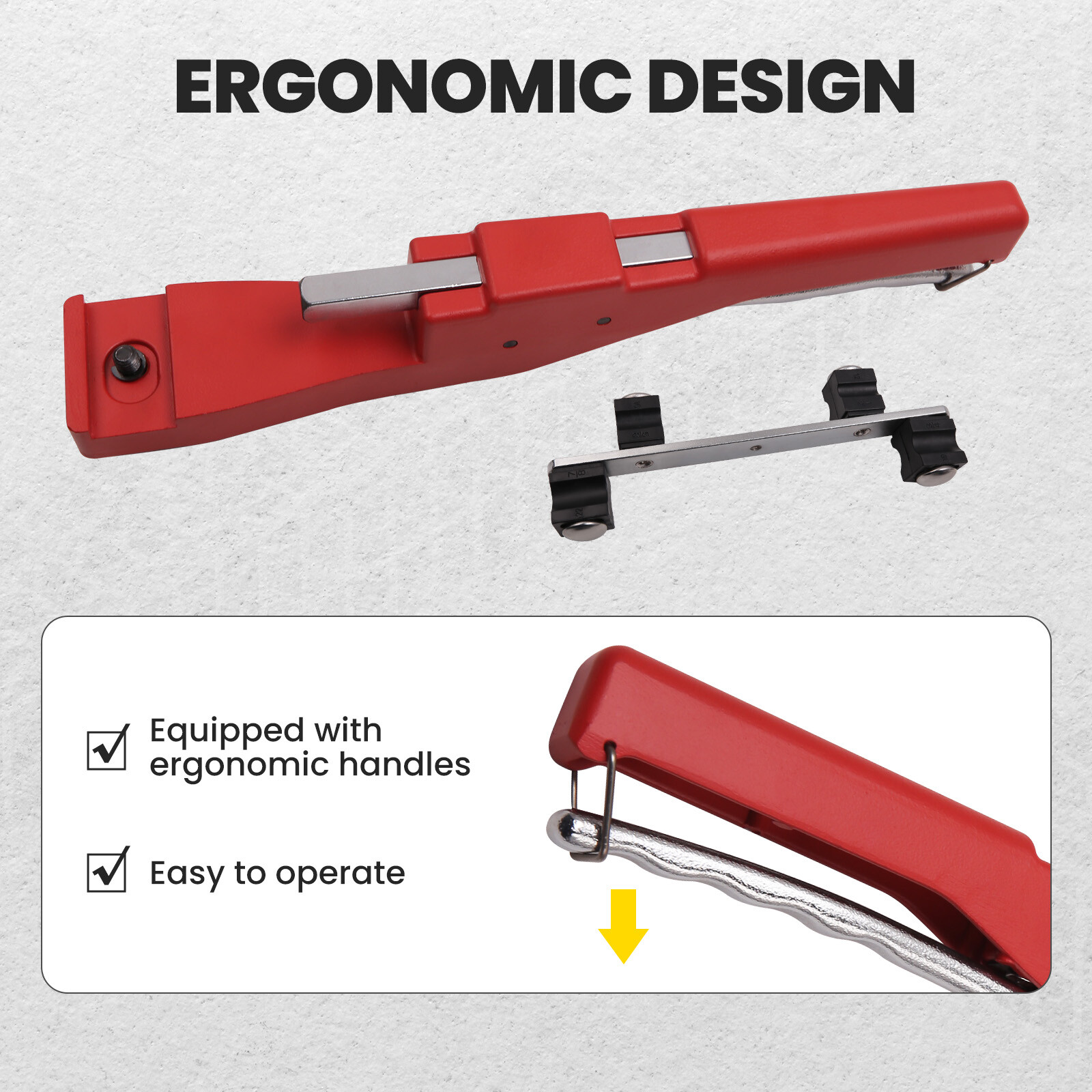 HVAC Ratcheting Pipe Tube Bender Tool Kit 1/2» 1/4″-7/8″ 90 Bending 7 Dies