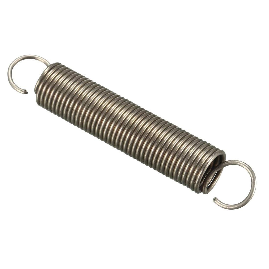 5 PCS Extension Spring Assortment 0.039×0.39×2.36 Inch Stainless Steel