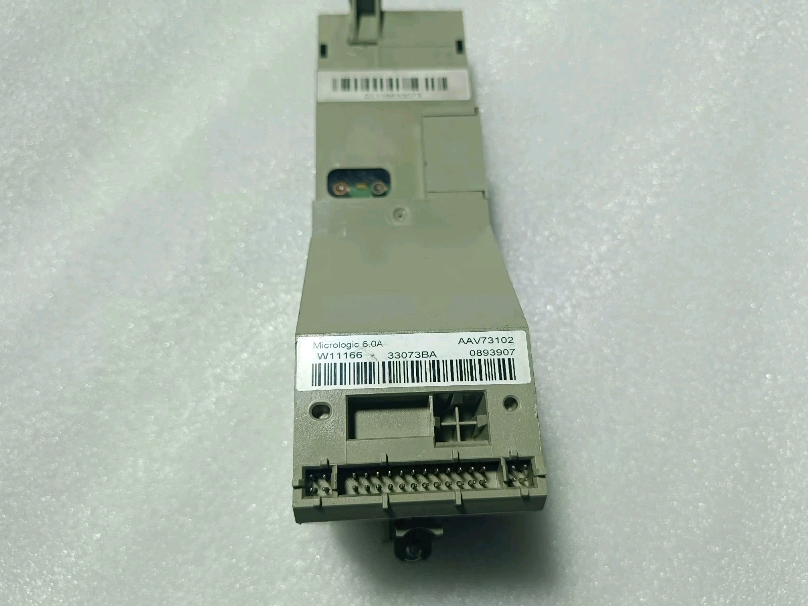 SCHNEIDER MICROLOGIC 6.0A CIRCUIT BREAKER TRIP UNIT 33073BA W11166 AAV73102