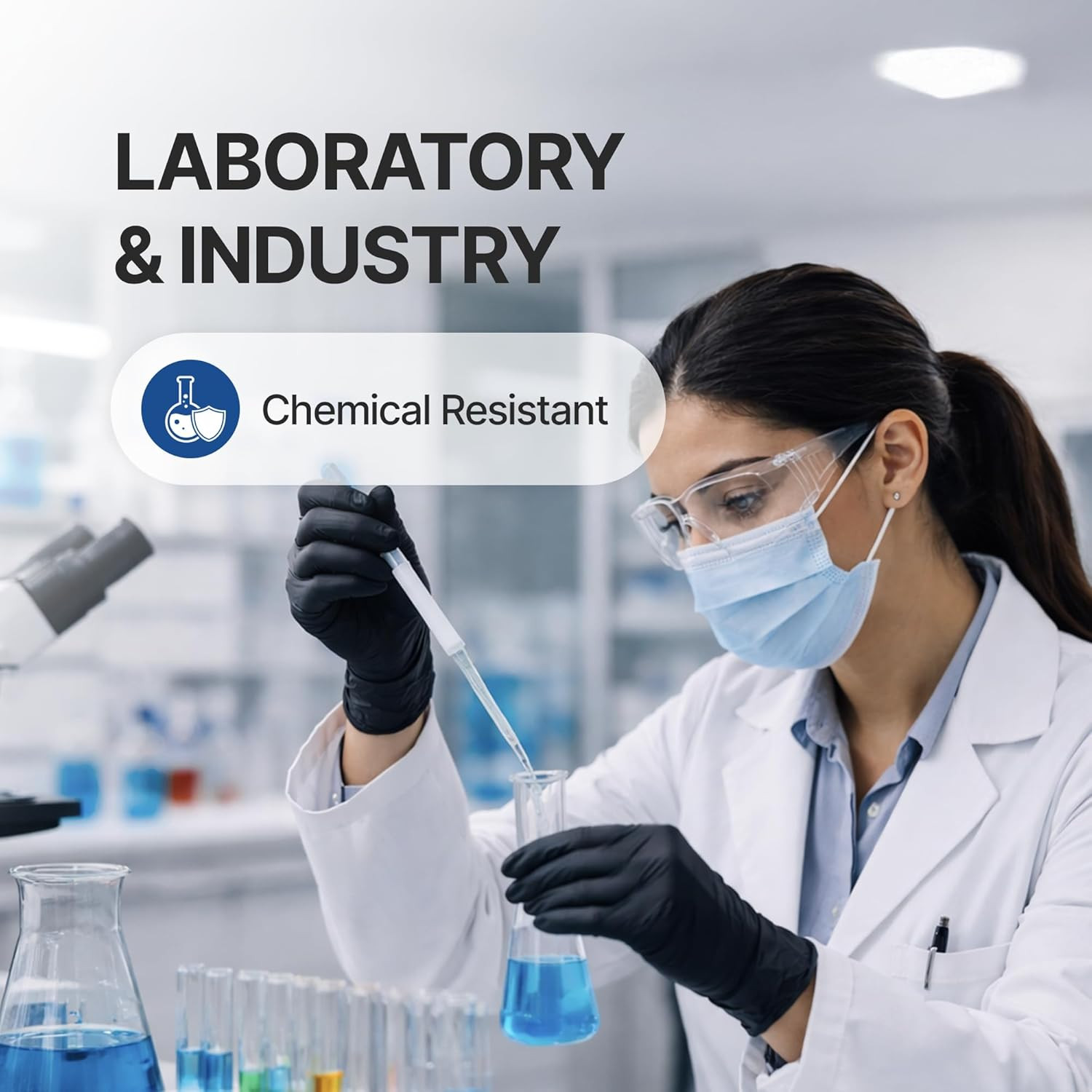 Vinyl Disposable Gloves Latex Free 4 Mil Exam Food Prep Cleaning Gloves