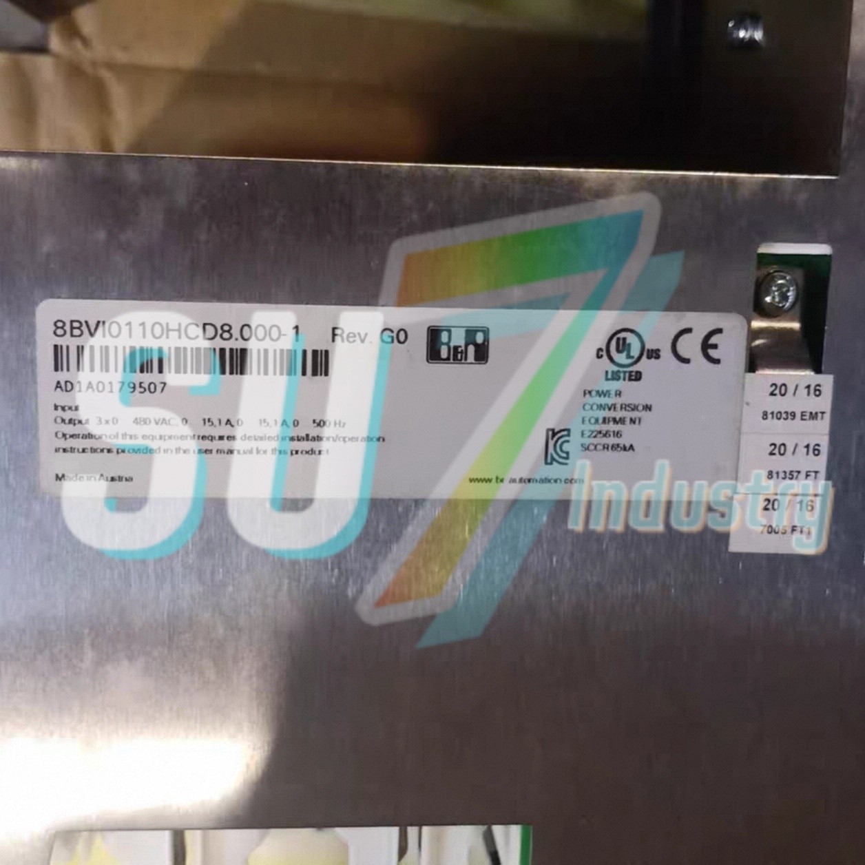 B&R 8BVI0110HCD8.000-1 Drive 8BVI0110HCD80001 #1pcs New In Box