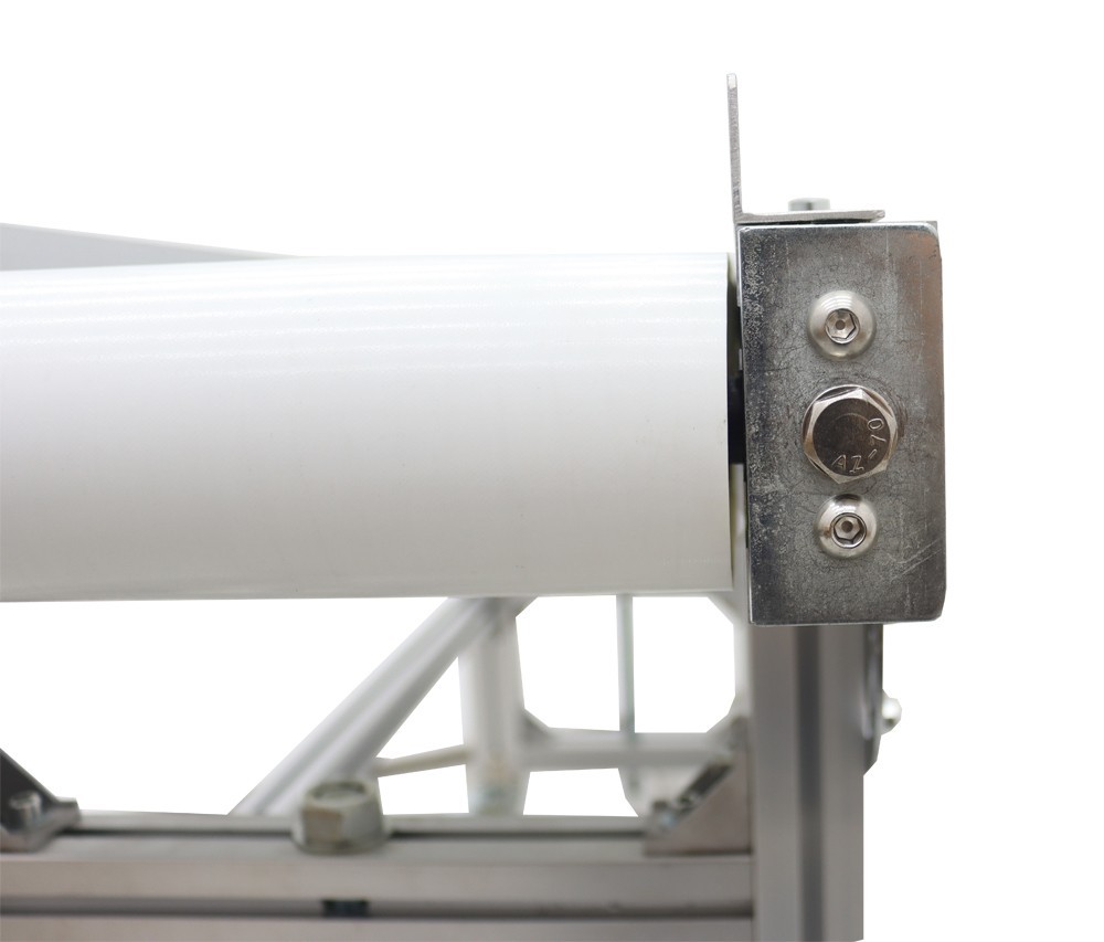 Length 59inch Width 11.8inch PVC Flat Belt Aluminum Frame Conveyor Machine 110V