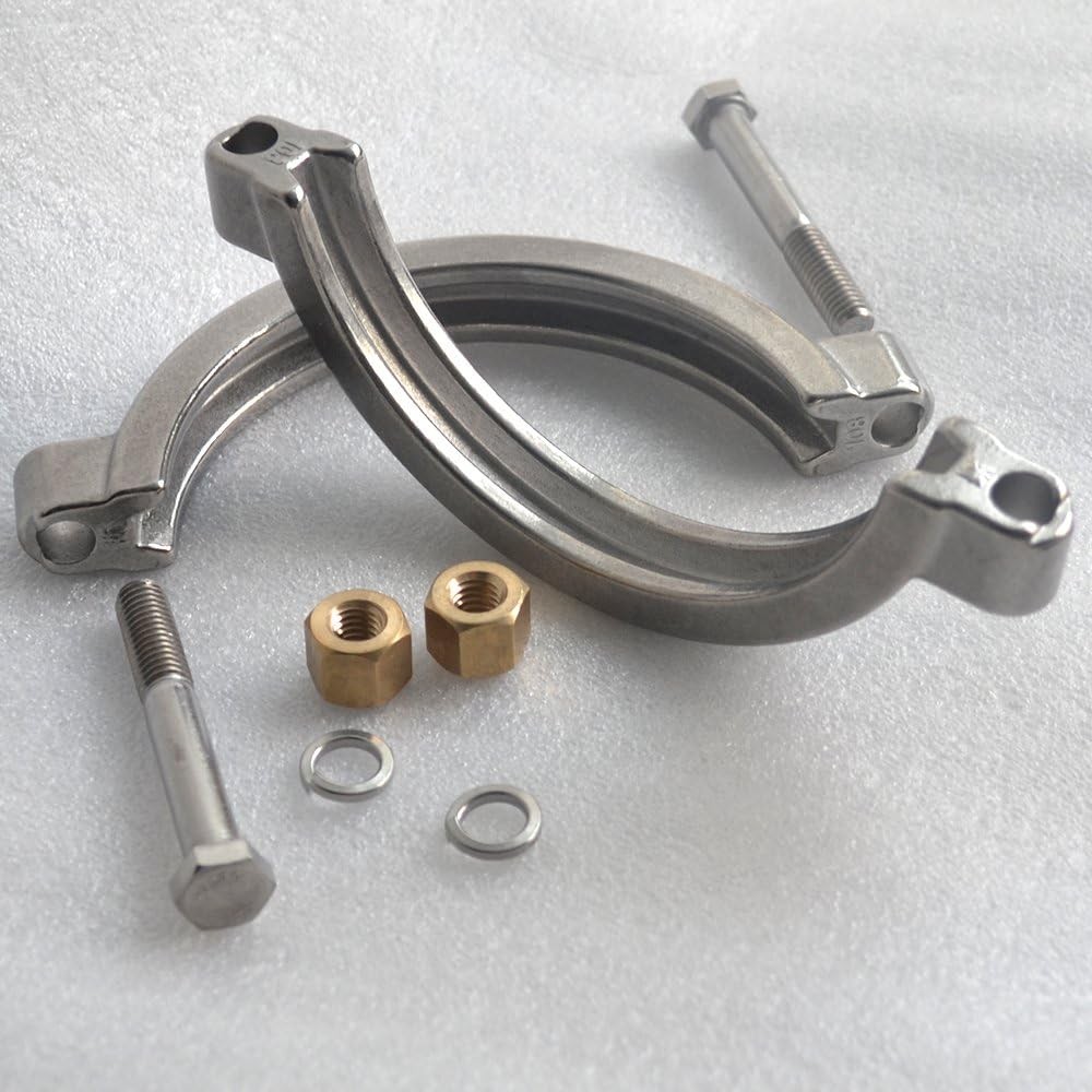 1.5″ – 4″ Sanitary Clamp High Pressure Tri Clamp Clover Stainless Steel 304