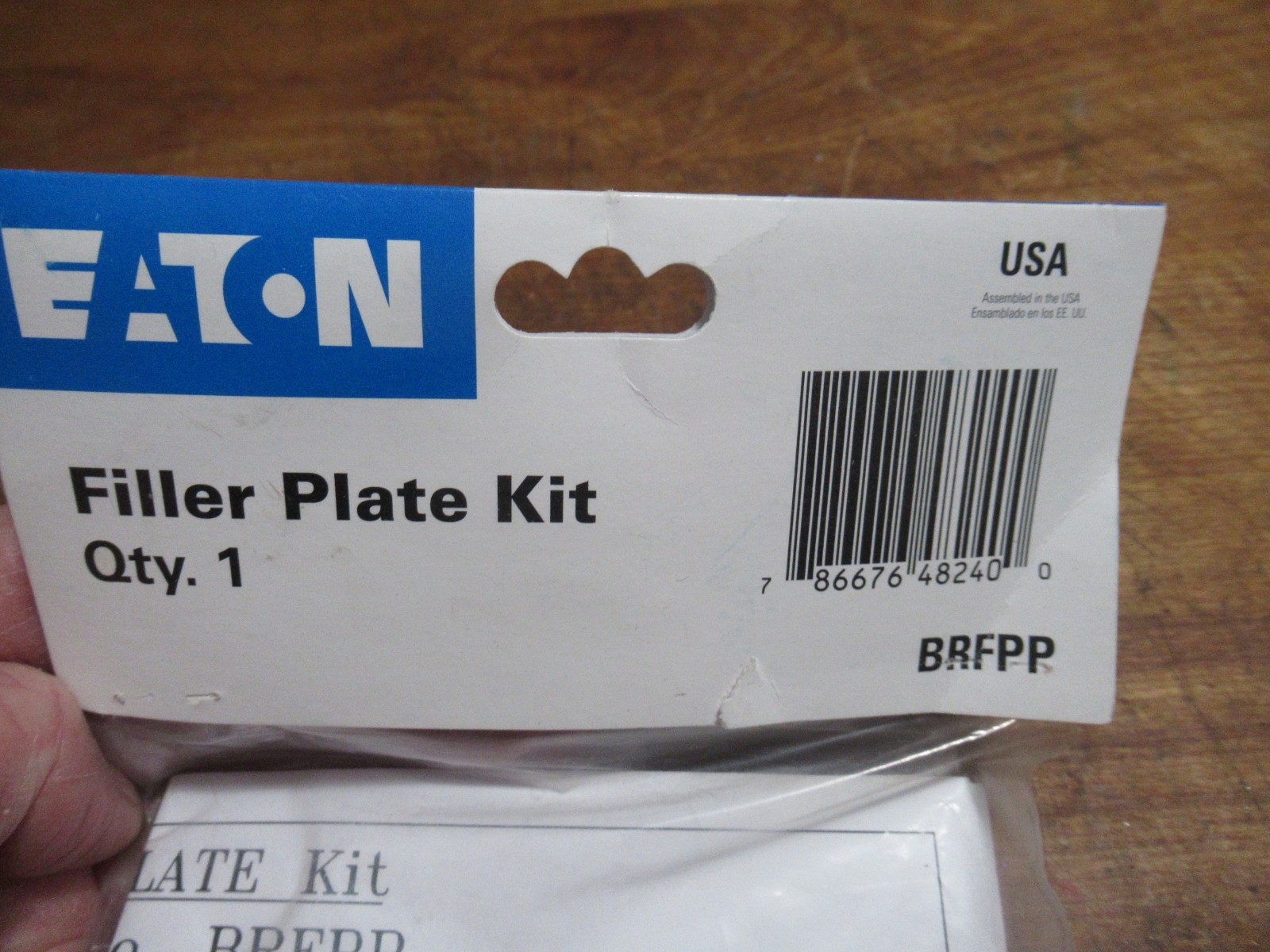 Eaton BRFPP Filler Plate for 1-Inch Circuit Breakers, Pack of 5