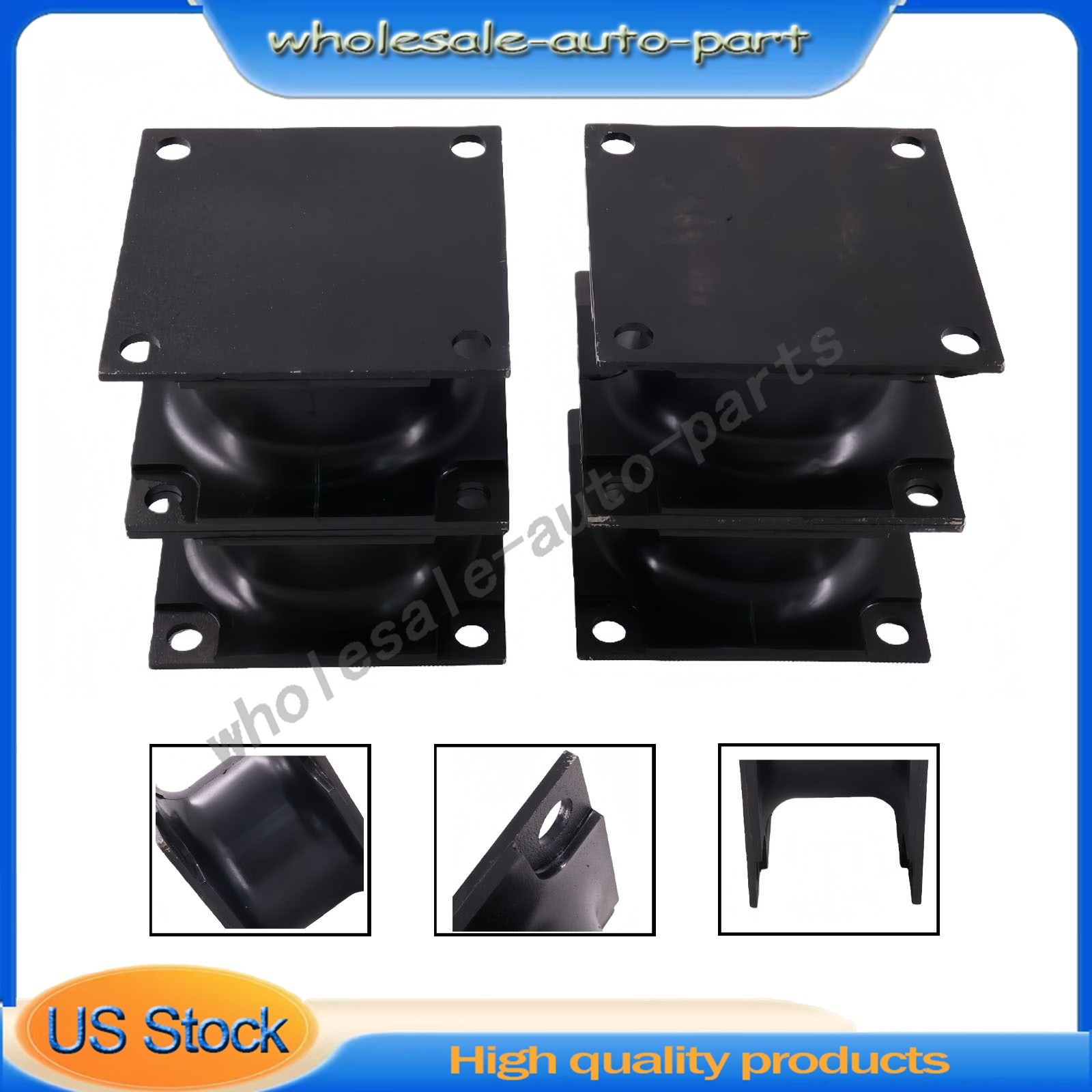 4X For Stanley Hydraulic HS6000 HS6019 HS6100 HS8000 HS11000 Rubber Shock Mount