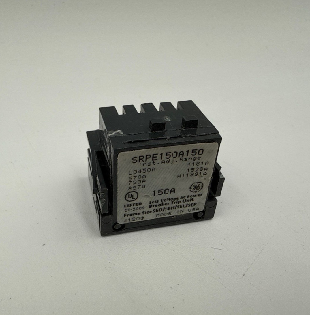 GE SRPE150A150 Rating Plug 150A SRPE150 150 Amp Frame SEDA SEHA SELA SEPA Used