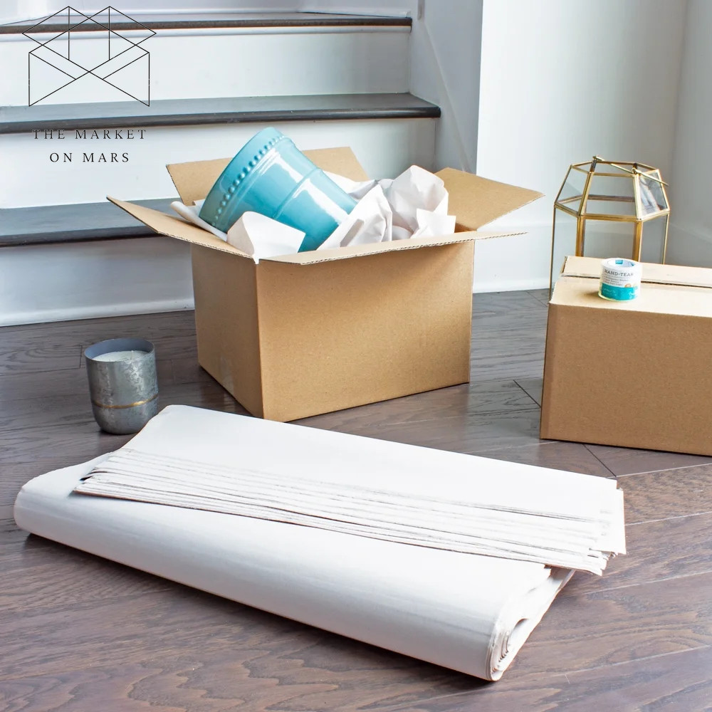 Packing Paper, 24 In. X 30 In., Unprinted, 500 Sheets 💪👌
