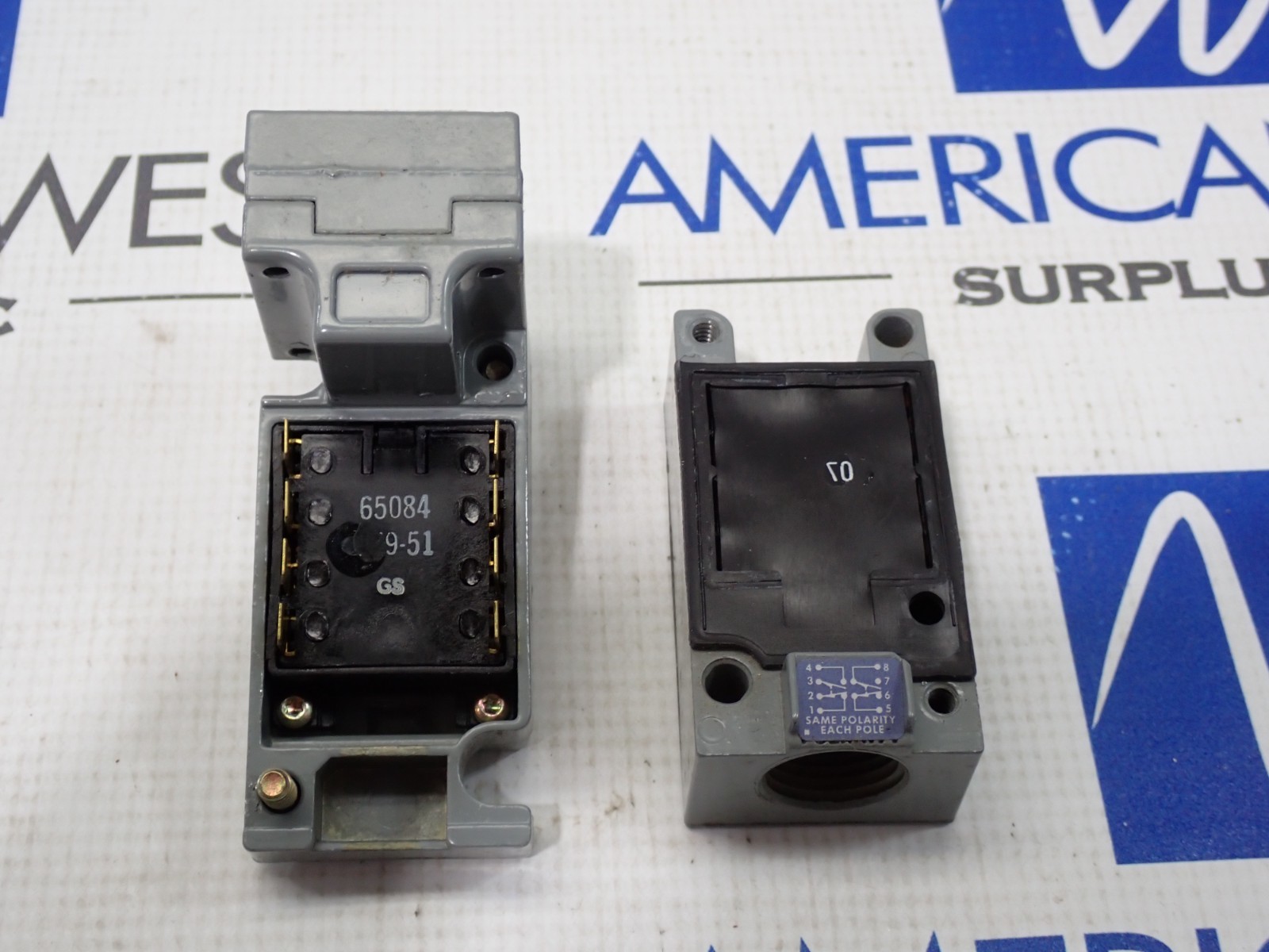Square D 9007 C62C Limit Switch Turret Head 4,6P,13 Ser A