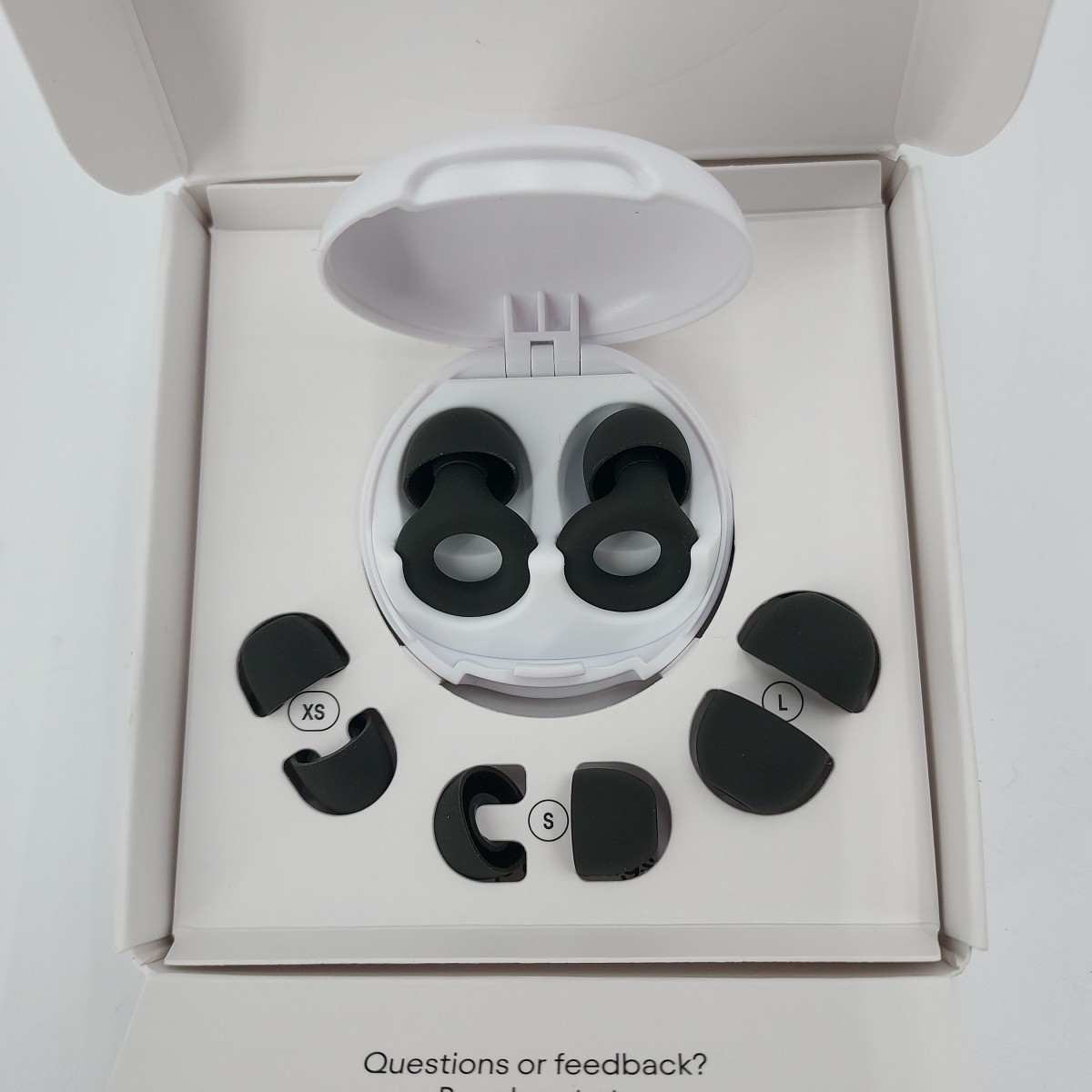 Loop Quiet 2 Noise Reduction Earplugs 14/21 Black New Open Box