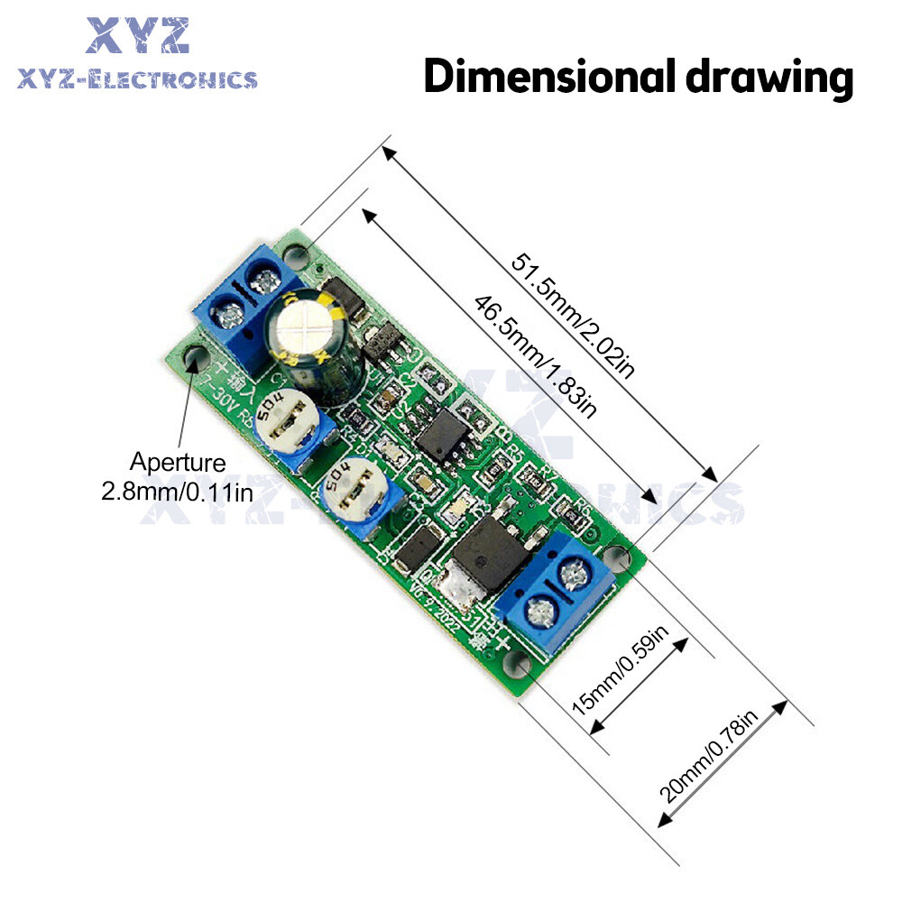 DC7-30V MOS Dual Cycle Timer Adjustable Delay Timing Relay Module On/Off Switch
