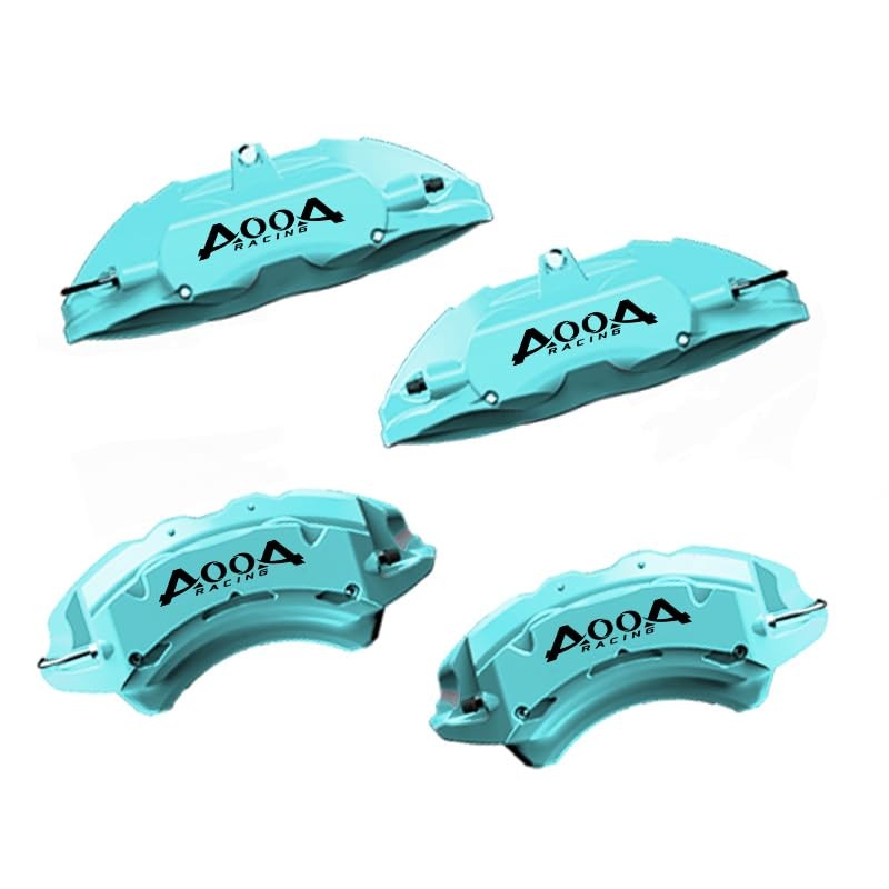 Mint Blue Caliper Covers Black Character 2015-2023 Mustang Performance GT 4pc