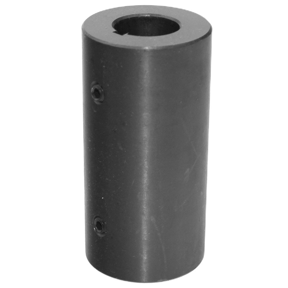Shaft Coupler 7/8″ Round Bore 3 1/2″ L x 1 3/4″ OD Black Oxide Finish SHFTR-1400