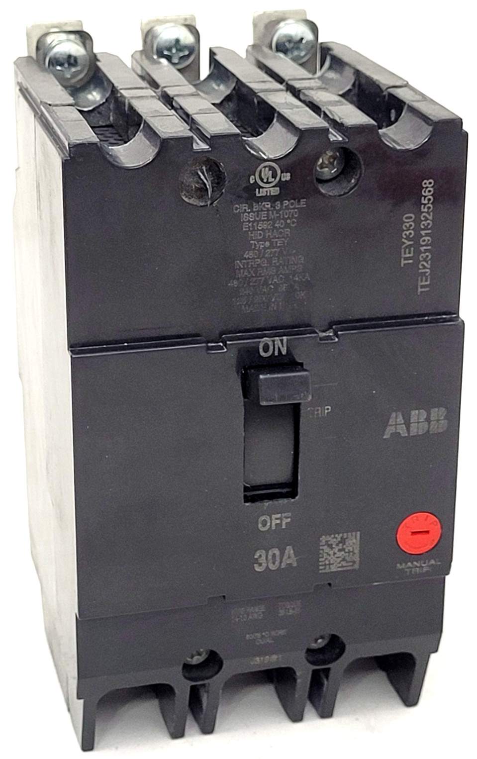 TEY330 ABB 30 Amp 480 Volt Circuit Breaker – Next Day Option – New