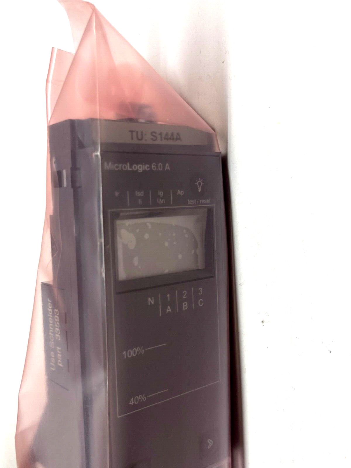 SCHNEIDER ELECTRIC / SQUARE D TRIP UNIT S144A MICROLOGIC 6.0A 35061